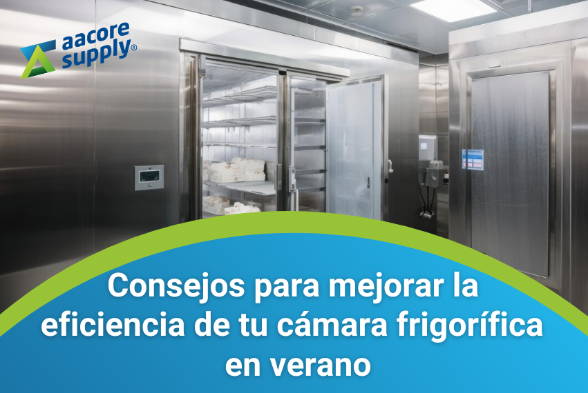 eficiencia de tu cámara frigorífica en verano